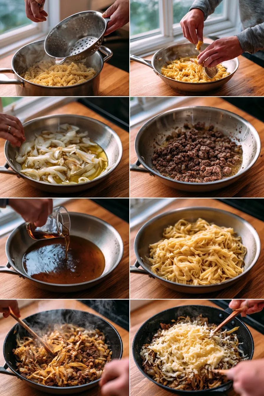 philly cheesesteak pasta