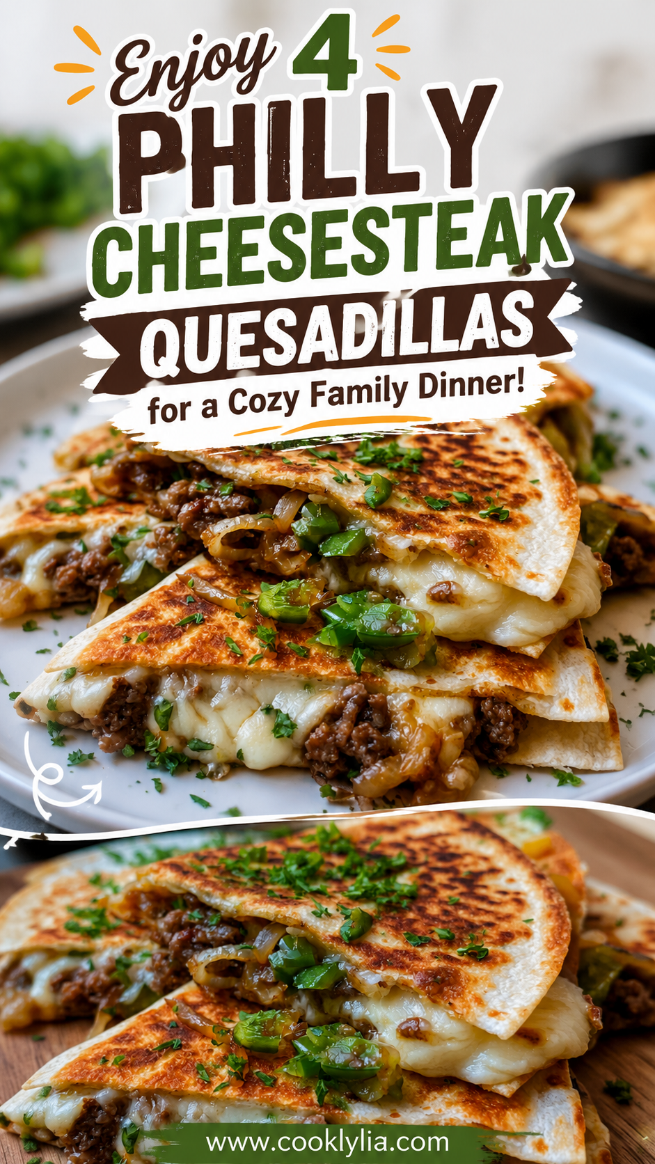 philly cheesesteak quesadilla