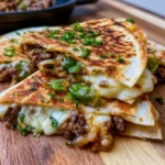 philly cheesesteak quesadilla