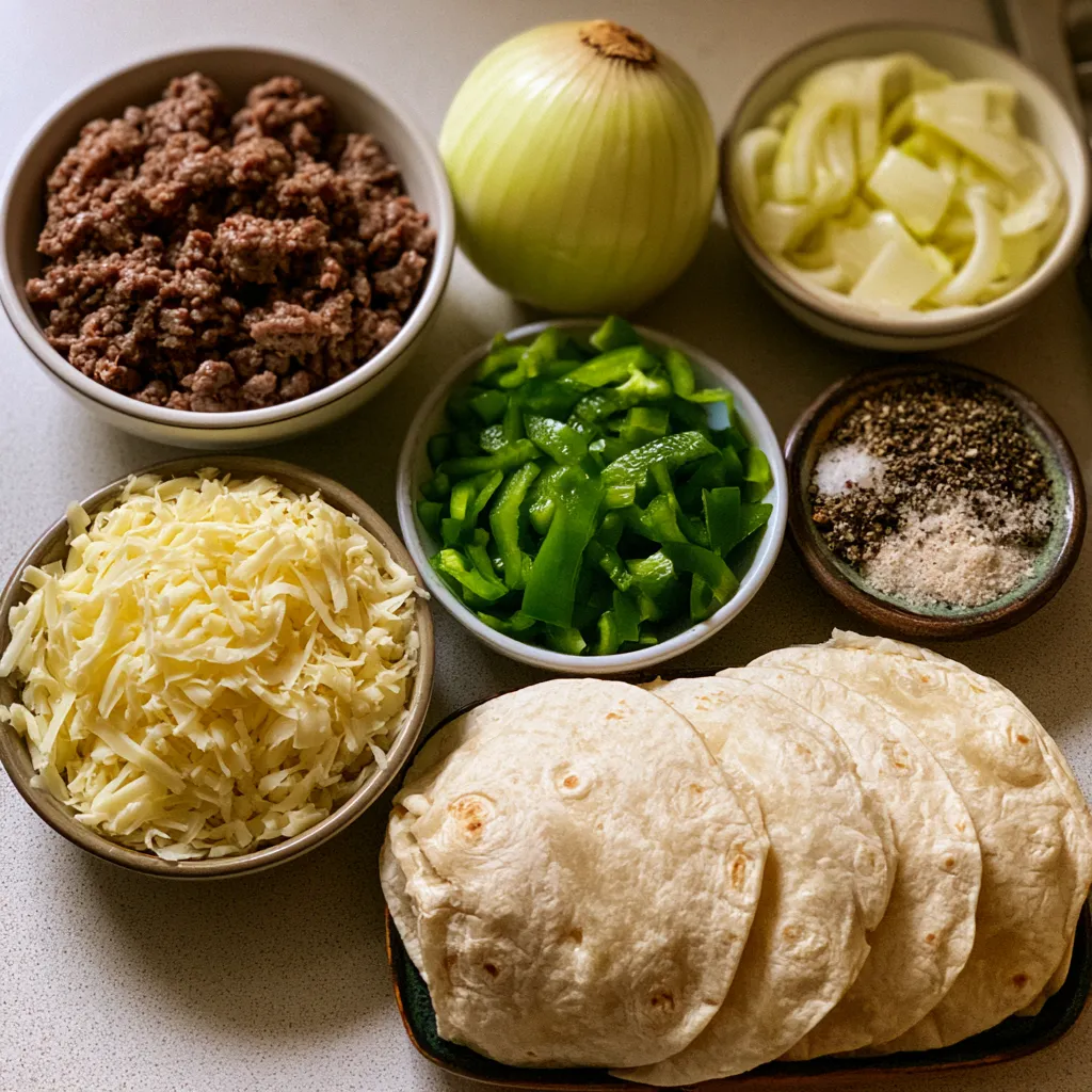 philly cheesesteak quesadilla