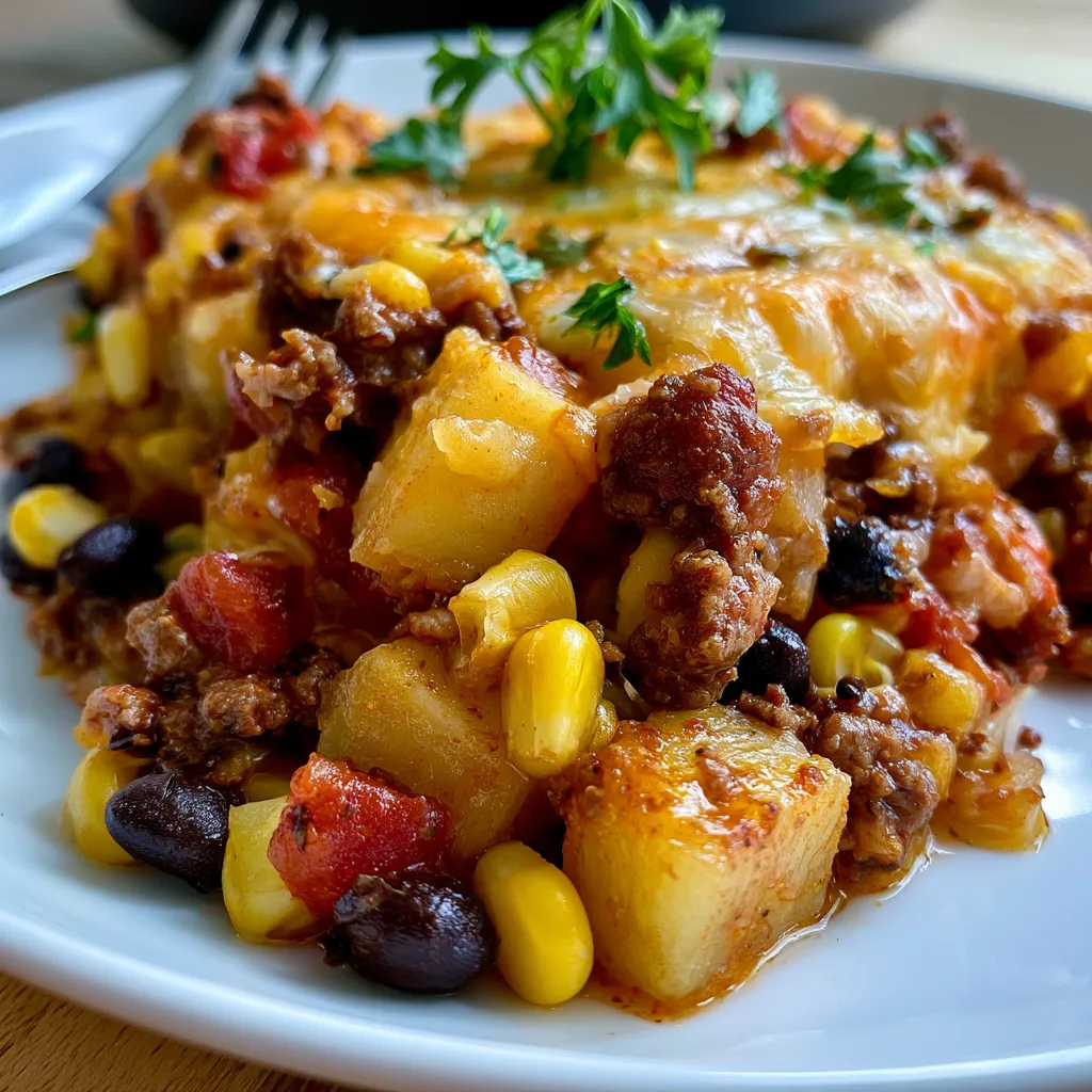slow cooker cowboy casserole