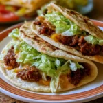 smash burger tacos