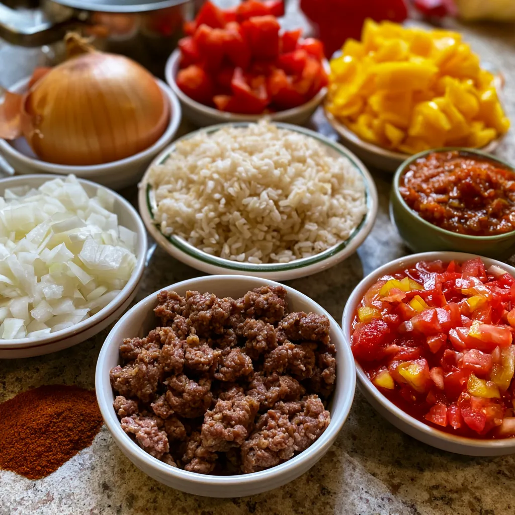 unstuffed pepper skillet